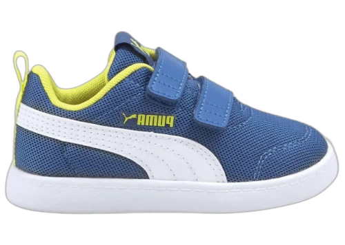Puma Courtflex V2 Mesh V Bright Blue White Neon (TD)