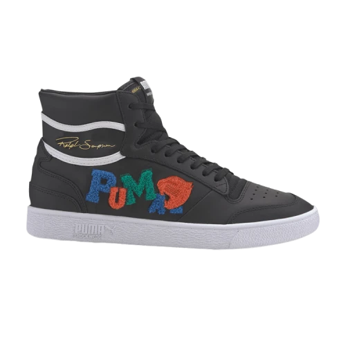 PUMA Ralph Sampson Mid 'Badges - Black Grey'