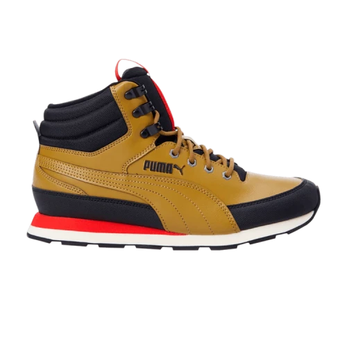 PUMA Vista Mid Utility 'Moss Green High Risk Red'