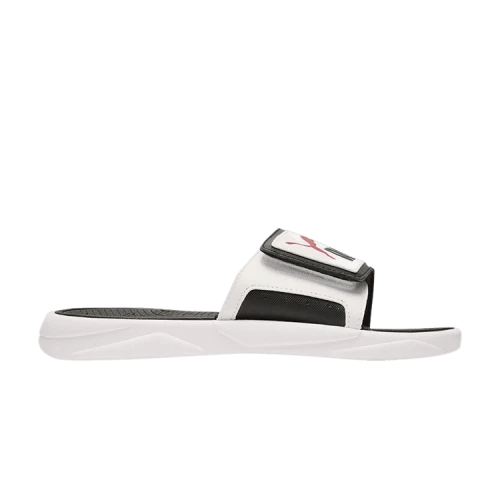 PUMA Royalcat Comfort Slides 'White Black Chili Pepper'