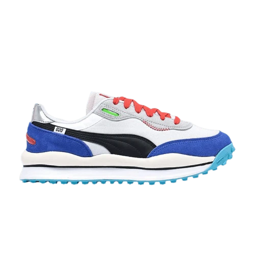 PUMA Style Rider Ride On 'White Dazzling Blue'