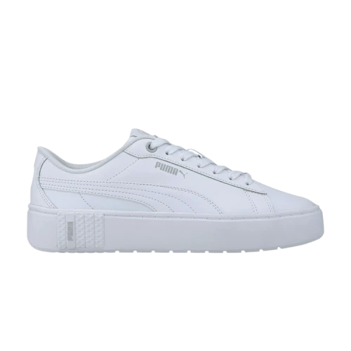 PUMA Smash Platform V2 'Triple White' (Women's)