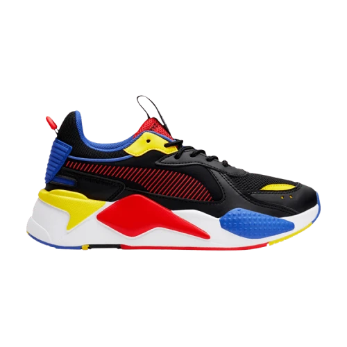 PUMA RS-X Core Jr 'Black Poppy Red Blue'