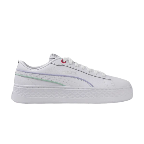 PUMA Smash Platform 'Piping - White Lilac'