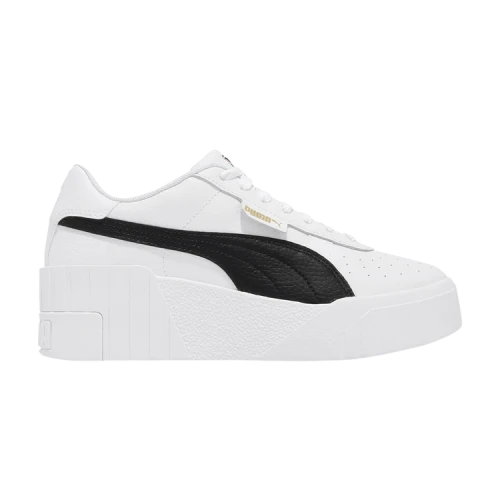 PUMA Cali Wedge 'White Black' (Women's)