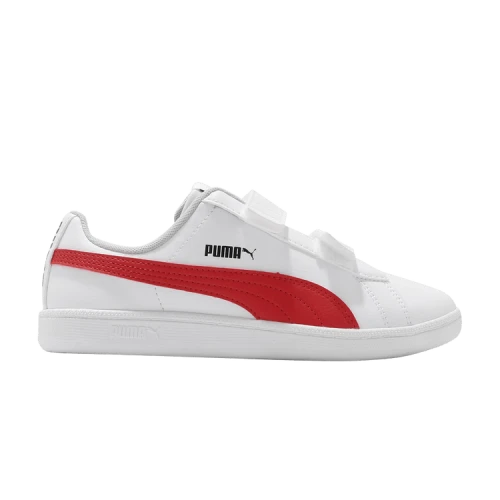 Puma Up V Jr 'White Poppy Red'