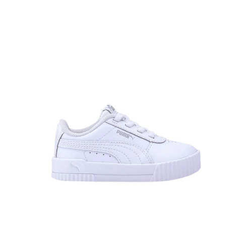 (TD) PUMA Carina Leather 'White Grey Violet'
