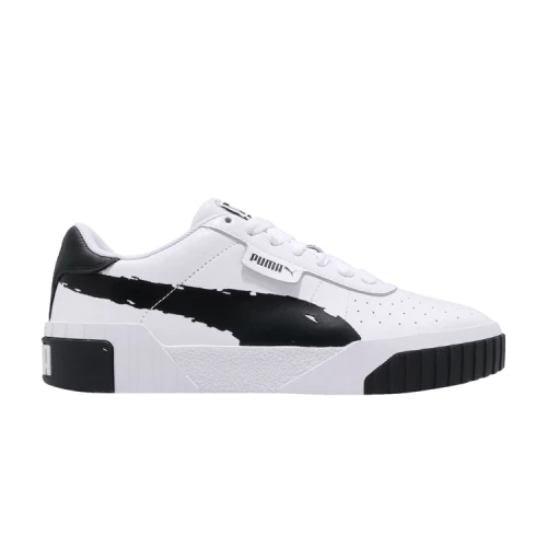 PUMA Cali Brushed 'White Black' (Women's)