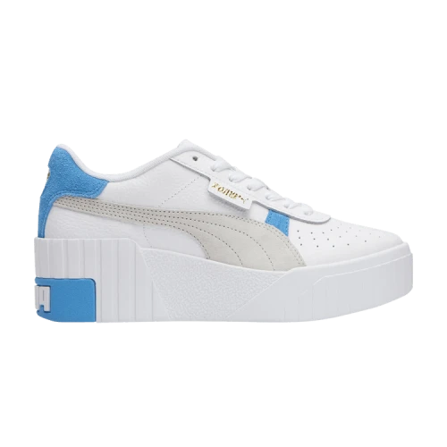 PUMA Cali Wedge Mix 'White Light Blue' (Women's)
