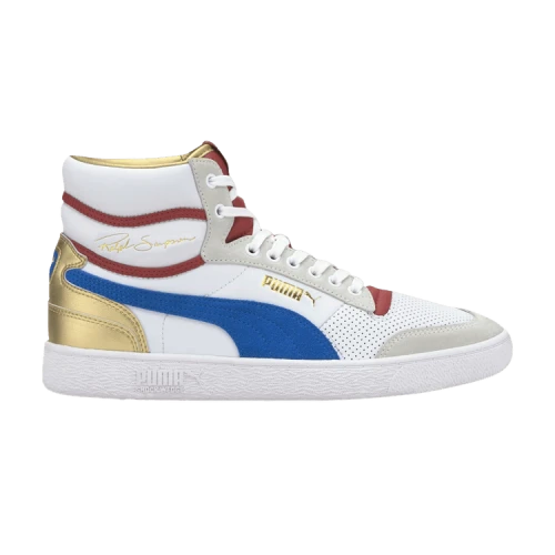 PUMA Ralph Sampson Mid 'Royal - White Red Dahlia'