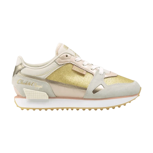 PUMA Charlotte Olympia x Mile Rider 'Gold Glitter' (Women's)