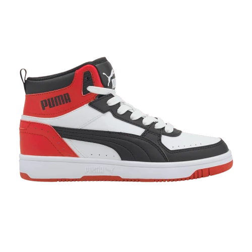 (GS) PUMA Rebound Joy 'Black White Red'
