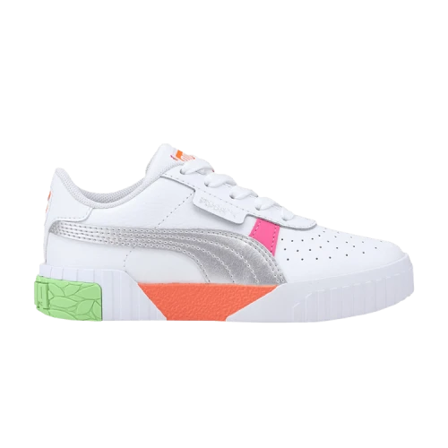Puma Cali Crazy Little Kid 'White Glowing Pink'