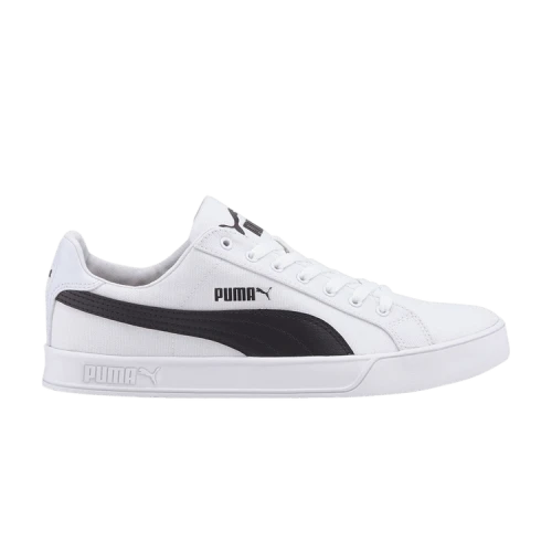 PUMA Smash Vulc Canvas 'White Black'