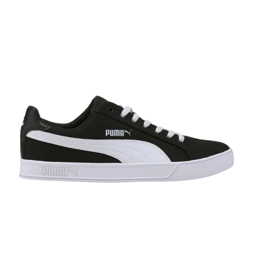 PUMA Smash Vulc Canvas 'Black White'