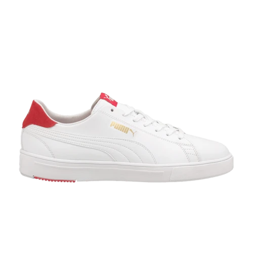 PUMA Serve Pro Lite 'White High Risk Red'
