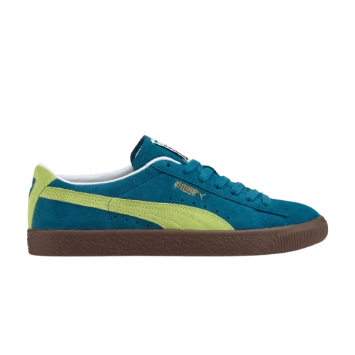 PUMA Suede Vintage 'Blue Coral Yellow Alert'