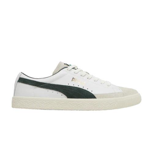 Puma Basket Vintage White Green Gables