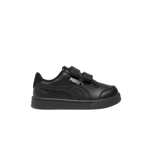 Puma Shuffle Velcro Toddler 'Black Silver'