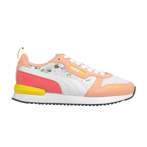 (GS) PUMA Peanuts x R78 'Snoopy, Woodstock and Charlie Brown - Apricot Blush'