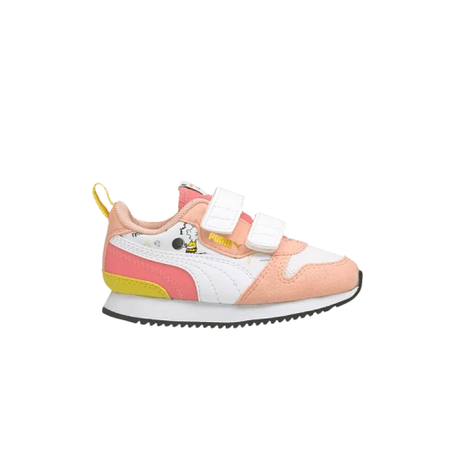 PUMA Peanuts x R78 Infant 'Snoopy, Woodstock and Charlie Brown - Apricot Blush'