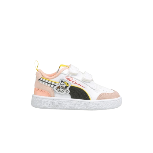 (TD) PUMA Peanuts x Ralph Sampson 'Snoopy - White Apricot Blush'
