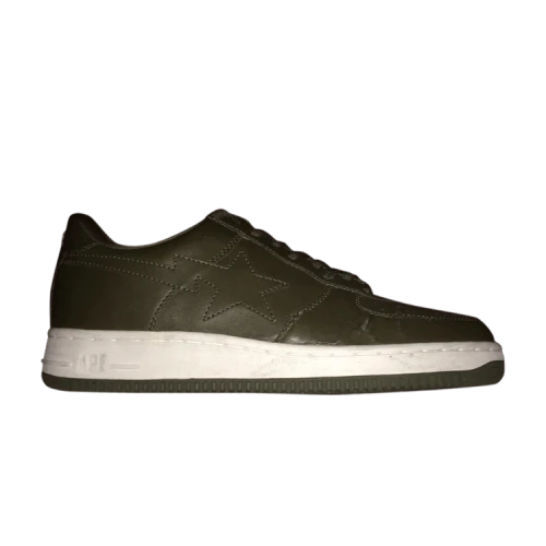 Bapesta FS-001 Premium Low 'Olive Drab'