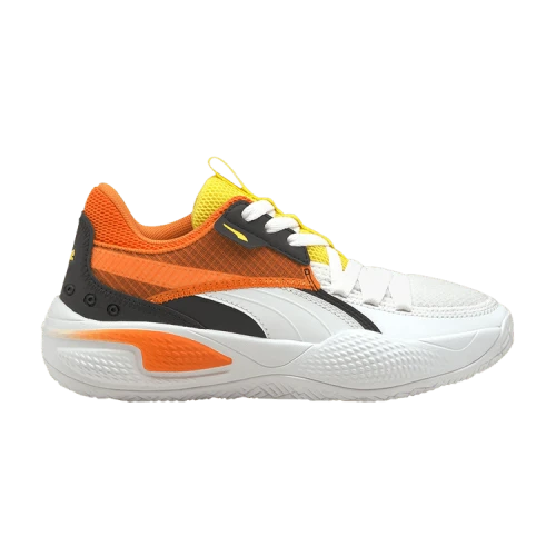 (GS) PUMA Court Rider Court Crush 'White Carrot'