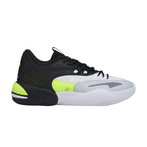 PUMA Court Rider 2.0 'White Black Yellow Alert'