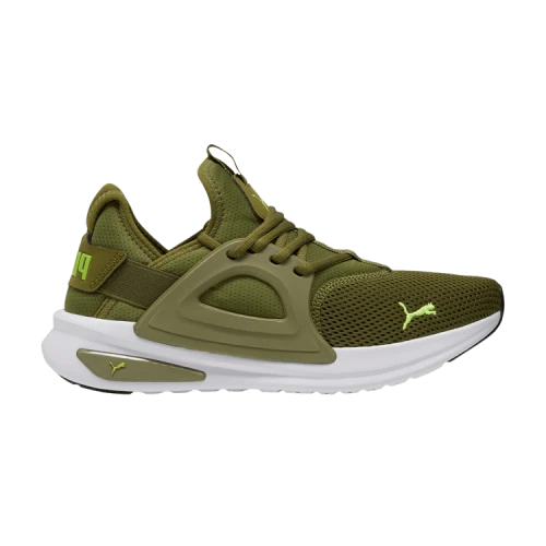 Puma Softride Enzo Evo 'Olive Electric Lime White'