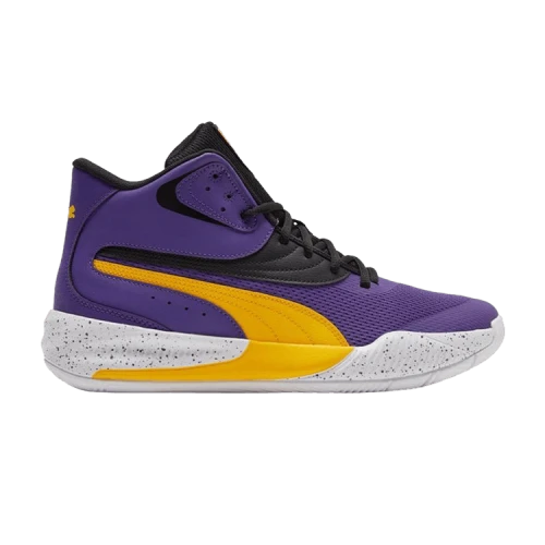 PUMA Triple Mid Splatter 'Prism Violet Spectra Yellow'