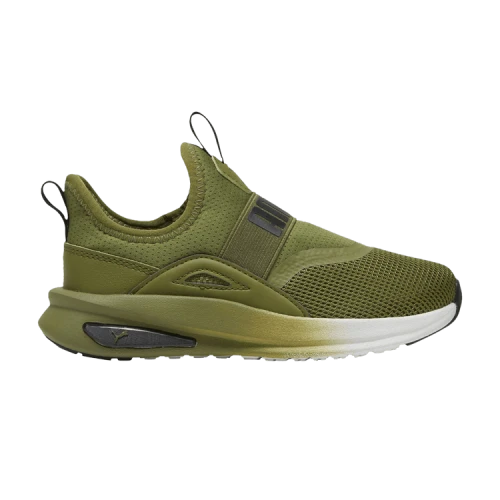 PUMA Softride Enzo Evo Slip-On Toddler 'Olive Green'