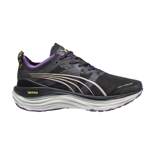PUMA ForeverRun Nitro Winter 'Black Purple Pop' (Women's)