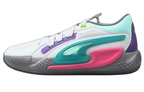 PUMA Court Rider Chaos Daytona Basketball Shoes 'White-Cool Light Gray'