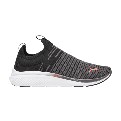 PUMA Softride Pro Echo Slip-On 'Black Grey Fire Orch'