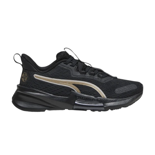 PUMA PWRFrame TR 2 Logo Love 'Black Metallic Gold' (Women's)