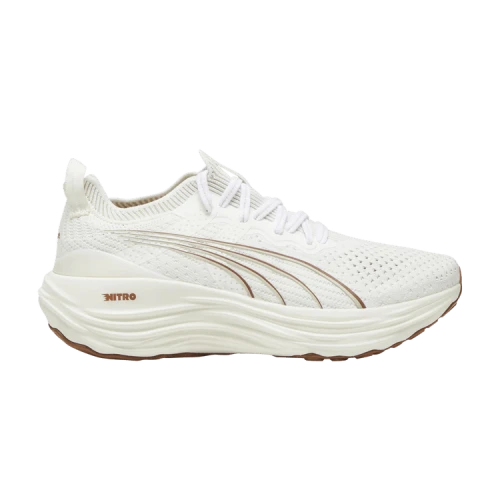 PUMA ForeverRun Nitro Knit 'Warm White Teak' (Women's)
