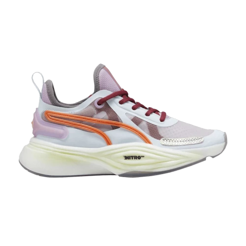 PUMA PWR XX Nitro Squared x lemlem 'Icy Blue Cayenne Pepper' (Women's)