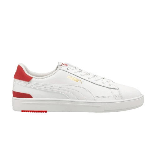 PUMA Serve Pro 'White High Risk Red'