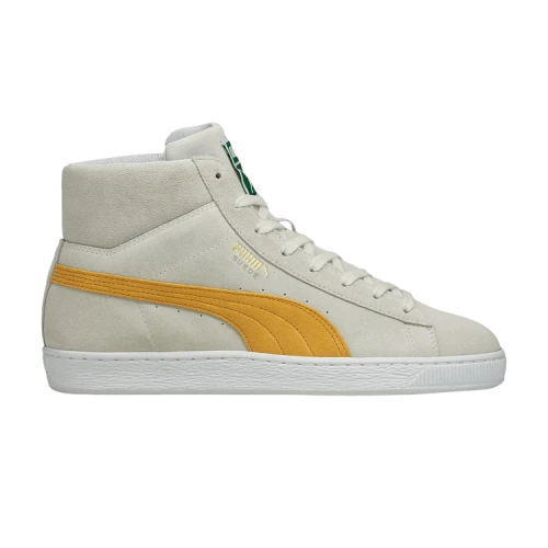 PUMA Suede Mid 21 'White Mineral Yellow'