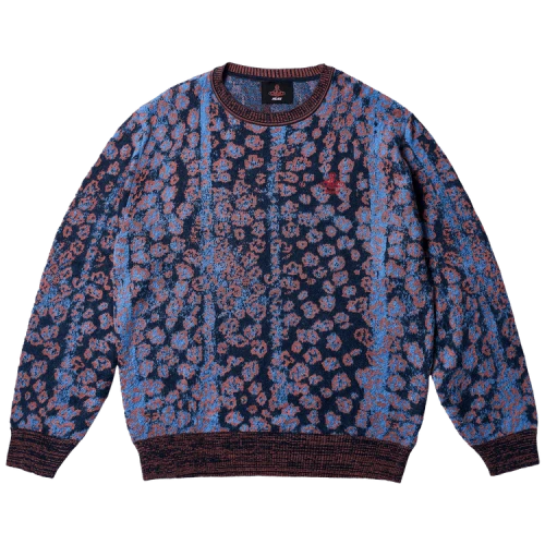 Palace x Vivienne Westwood Knit Crew 'Pink Leopard'