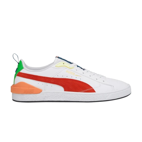 PUMA Suede Bloc 'White Cherry Tomato'