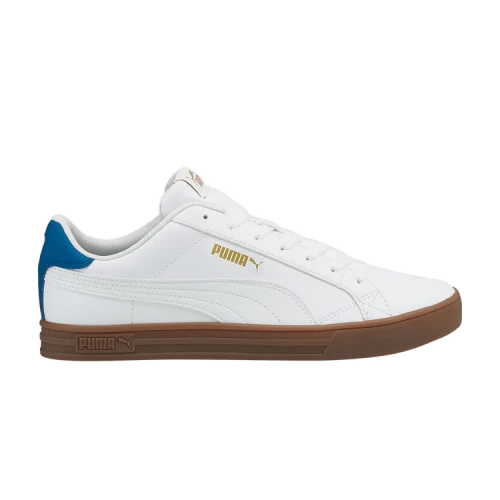 PUMA Smash Vulc V3 Lo 'White Mykonos Blue Gum'