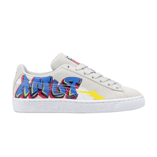 Puma Suede Street Art Jr 'Nimbus Cloud Nebulas Blue'