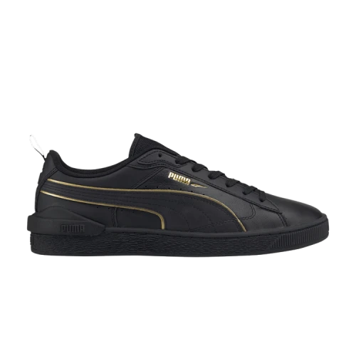 PUMA Suede Bloc 'Liquid Metal - Black Team Gold'