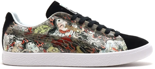 Puma Suede atmos x Three Tides Tattoo