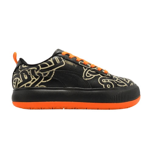 PUMA Pronounce x Suede Mayu 'Black Orange' (Women's)