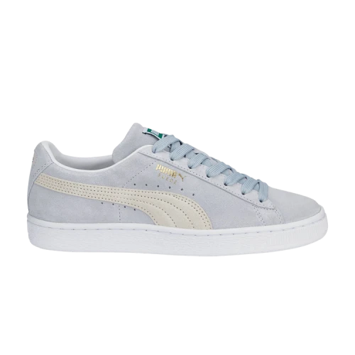 Puma Suede Classic XXI Platinum Gray Pristine Puma White (Women's)