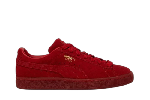 PUMA Suede Classic Jr 'Mono Gold - Barbados Cherry'
