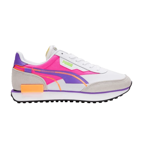 PUMA Future Rider Twofold 'White Luminous Purple' (Women's)